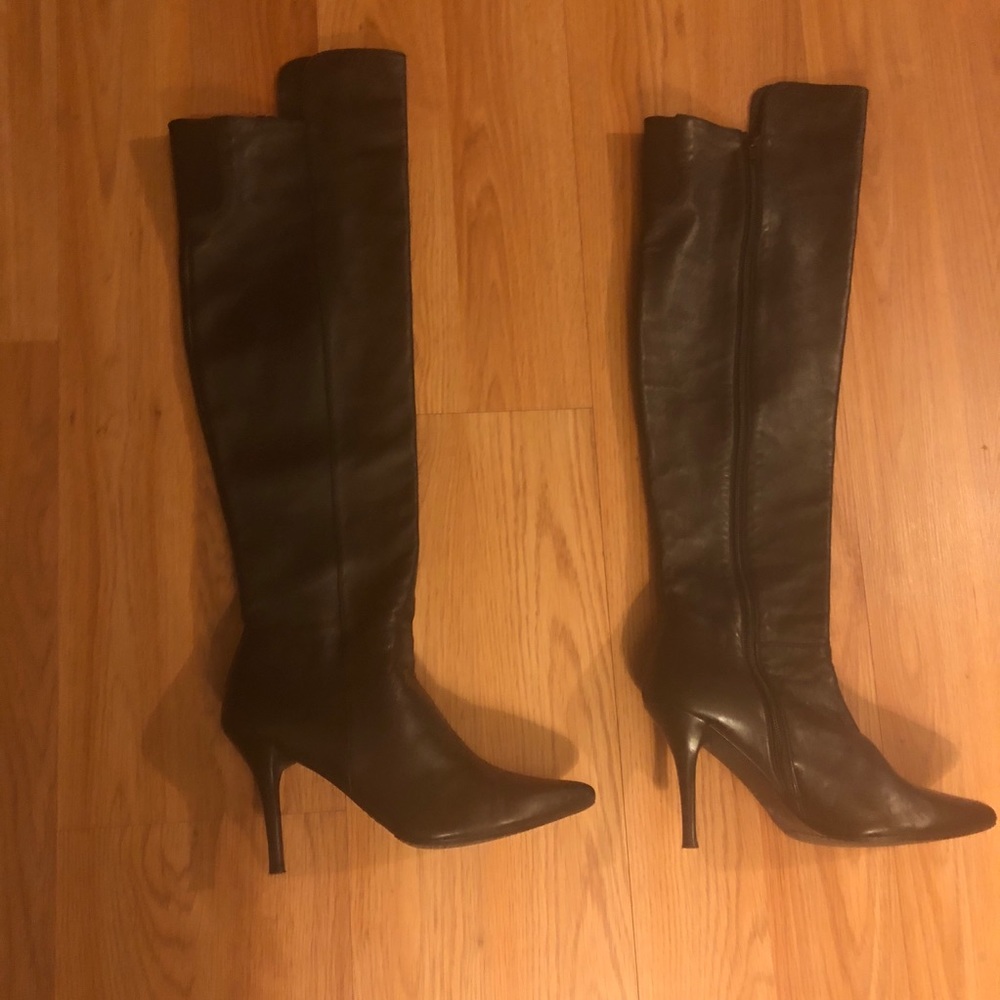 Stuart Weitzman Black Over The Knee Boots